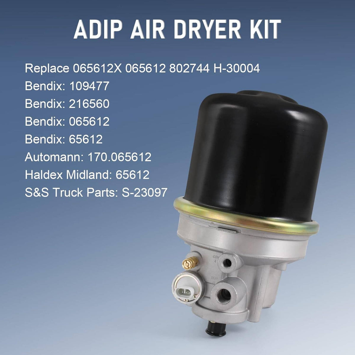 Solidspare ADIP Air Dryer AD-IP NEW For Bendix 065612, 109477, 065612, 170.065612, 216560