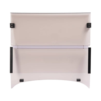 Solidspare Tinted Fold Down Golf Cart Windshield Windscreen for Columbia ParCar 1996-Up