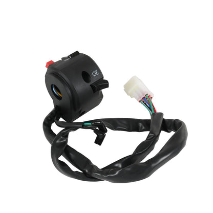 Solidspare 7/8" Motorcycle Handlebar Horn Button Turn Signal Fog Light Controller Switch