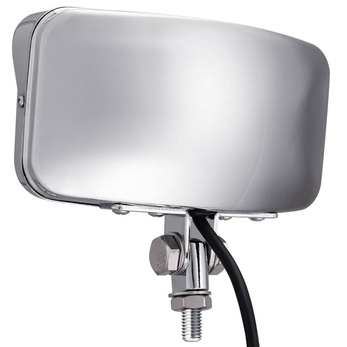 Solidspare Front Headlight Rectangle LED Lamp w/ Hi/Lo for Harley Honda Cafe Racer Custom