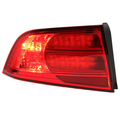 Solid Spare Driver Left Side Tail Light Assembly Rear Brake Lamp For Acura TL 2004-2008