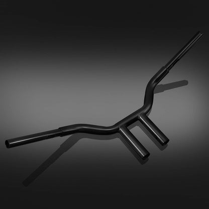 Solidspare 10" MX T Bars Handlebar 1 1/4'' Fat For Harley Softail Dyna Sportster Touring FL