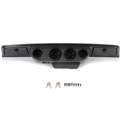 Solidspare Dash Cover For 1995-2007 Yamaha G14 G16 G19 Gas/Electric Carbon Fiber Dashboard