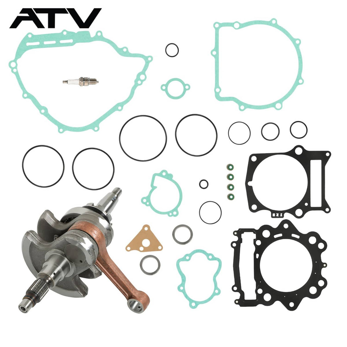 Solidspare 2007-2013 For Yamaha Grizzly Kodiak Viking 700 Crankshaft Assy 3B4-11400-00-00
