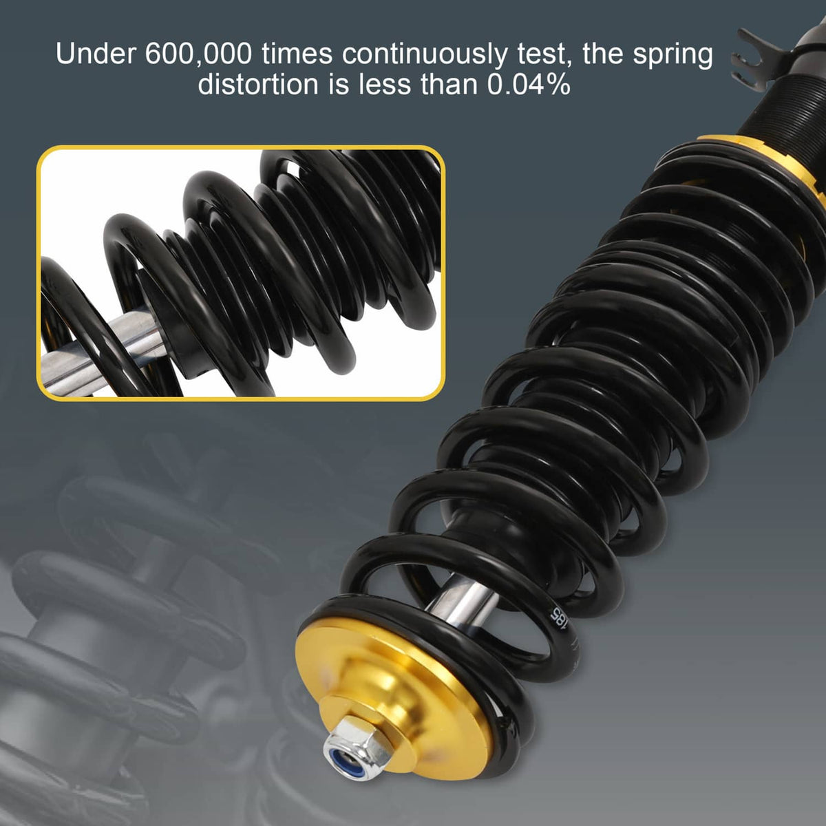 Solidspare COILOVER Suspension KIT Set FOR VW GOLF/ GTI/ JETTA MK4 1999-2005 Shock Struts