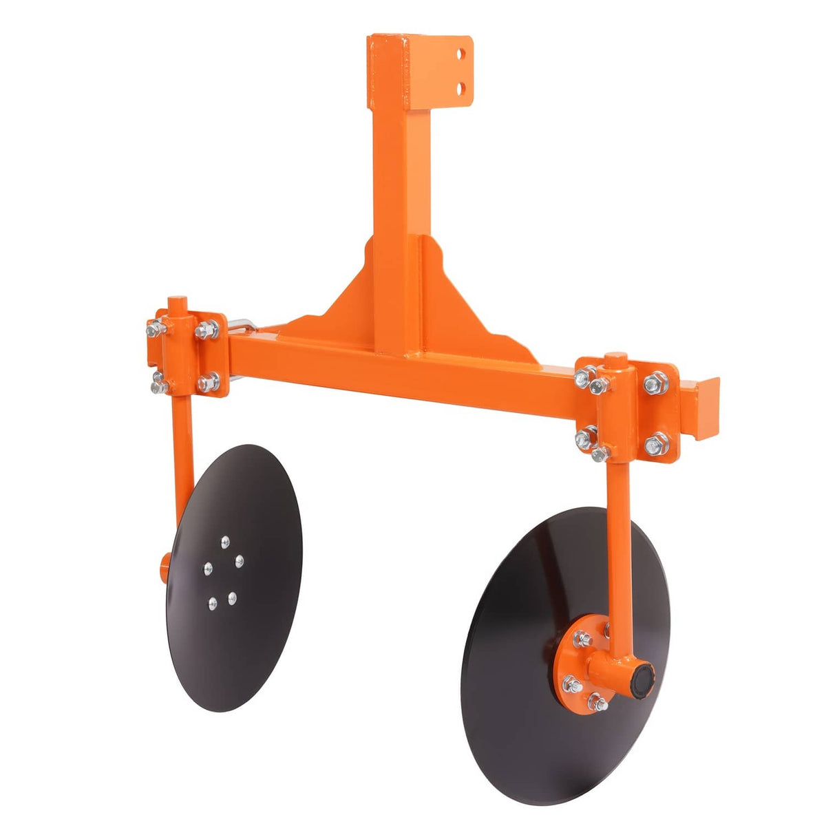 Solidspare 48" Adjustable Disc Bedder Disc Harrow For Cat 1 Tractors Steel 3 Point