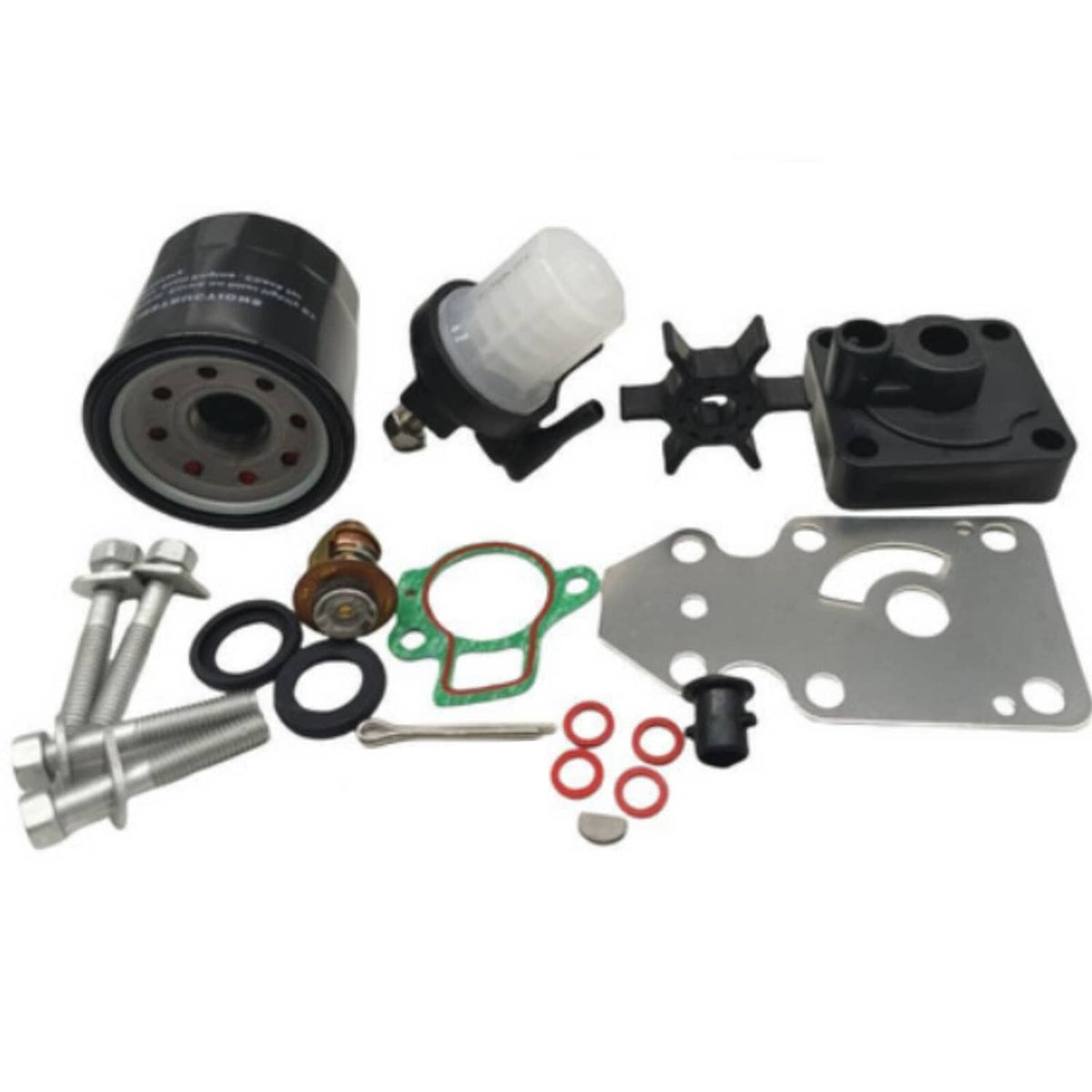 Solid Spare Maintenance Service Kit For Yamaha 4-Str 9.9/15HP F9.9C F15A Outboard 63V-W0078