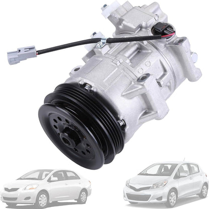 Solidspare AC A/C Compressor For 2007-2012 Toyota Yaris 1.5L L4 Air Compressor 8831052481