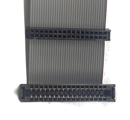 24" 2ft Universal 34-Pin Floppy Drive Ribbon Cable for 3.5" and/or 5.25" Drives