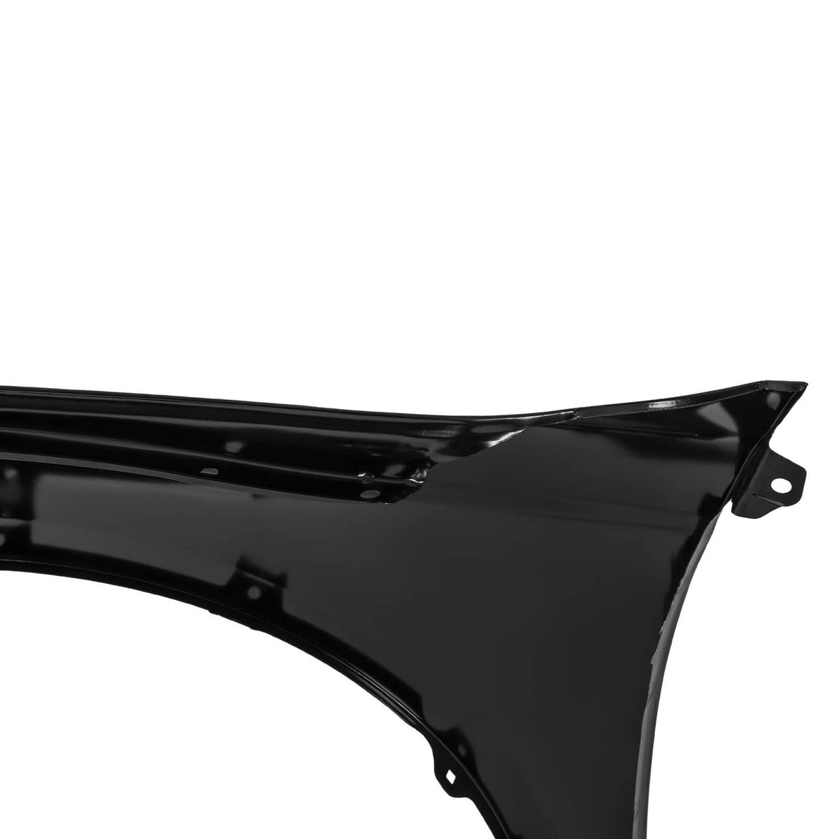 Solid Spare Front Fender For 2001-2004 Toyota Tacoma Passenger Side Black Steel TO1241180