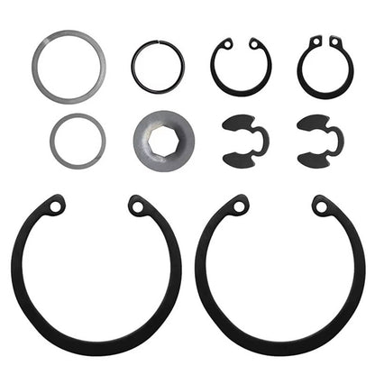 Solid Spare For Hydro-Gear 70853 Lawn Mower Seal Kit and Overhaul Rebuild Retaining Ring Kit