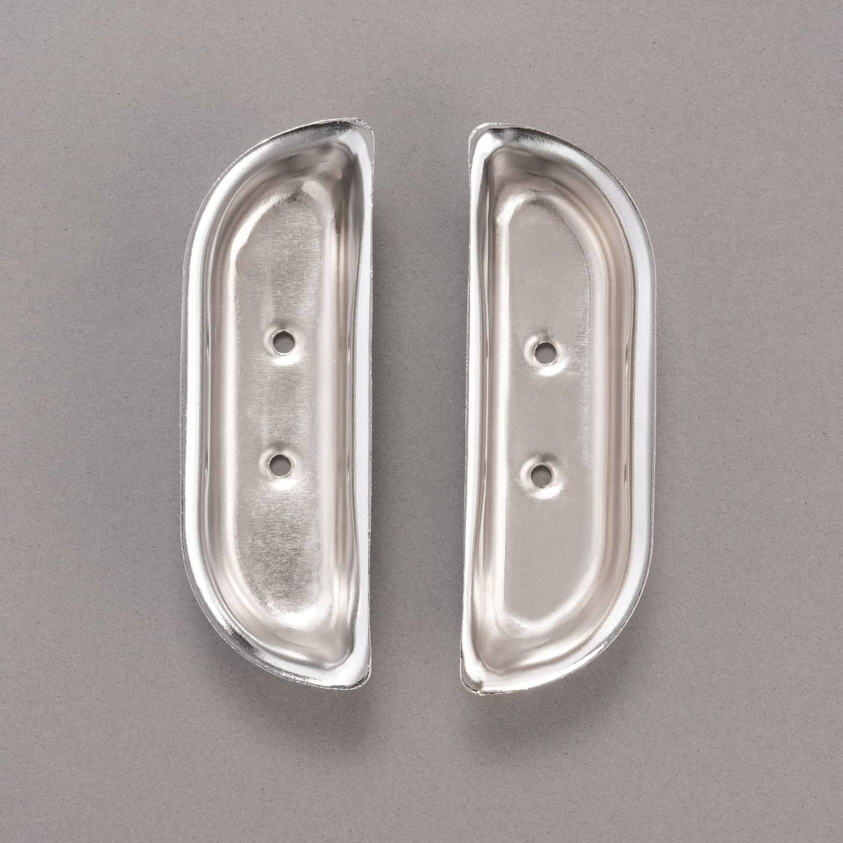 Solid Spare Fits Ford F-100 / F-150 / F-350 1973-1979 Door Panel Arm Rest Cups Steel Chrome