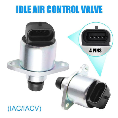 Solidspare Throttle Position Sensor+TPS Idle Air Control Valve For Chevy GMC Buick Cadillac