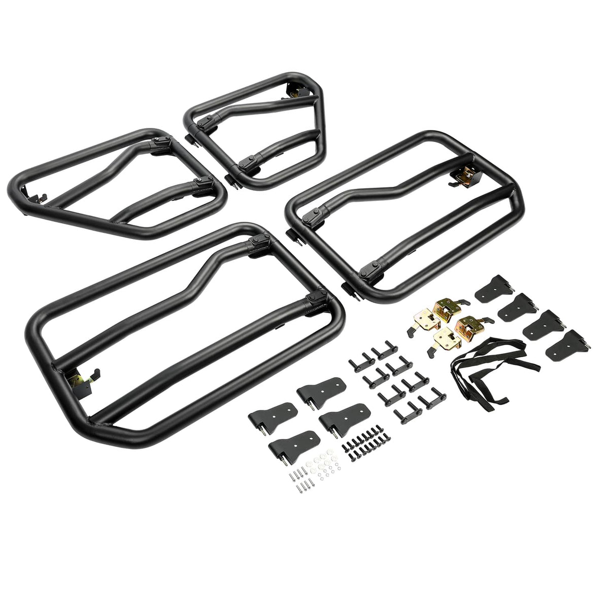 Solid Spare Steel Tube Doors Half Door For Jeep Gladiator Wrangler JL 2018-2024 77072498AC
