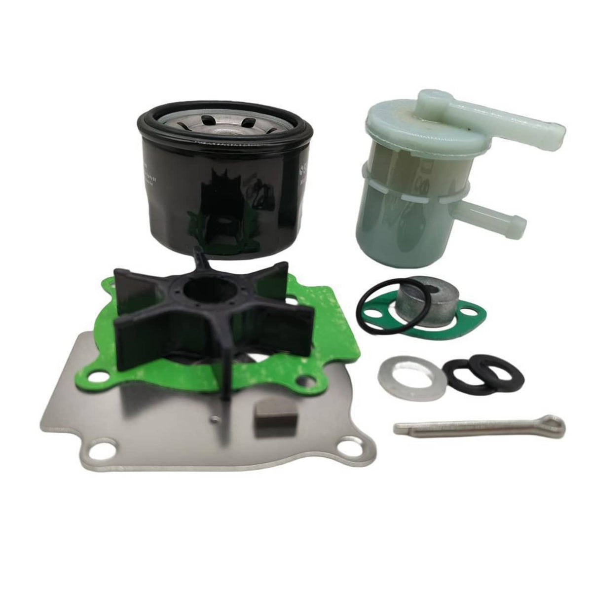 Solid Spare Suzuki 4-Str DF25 DF30 Outboard Maintenance Repair Kit 17400-89822 17461-96301