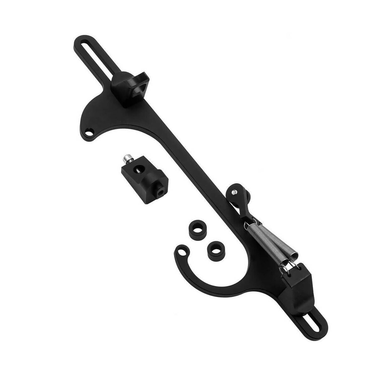 Solidspare New Throttle Cable Carb Bracket For Holley 4150 4160 Carburetor 350 SBC Aluminum