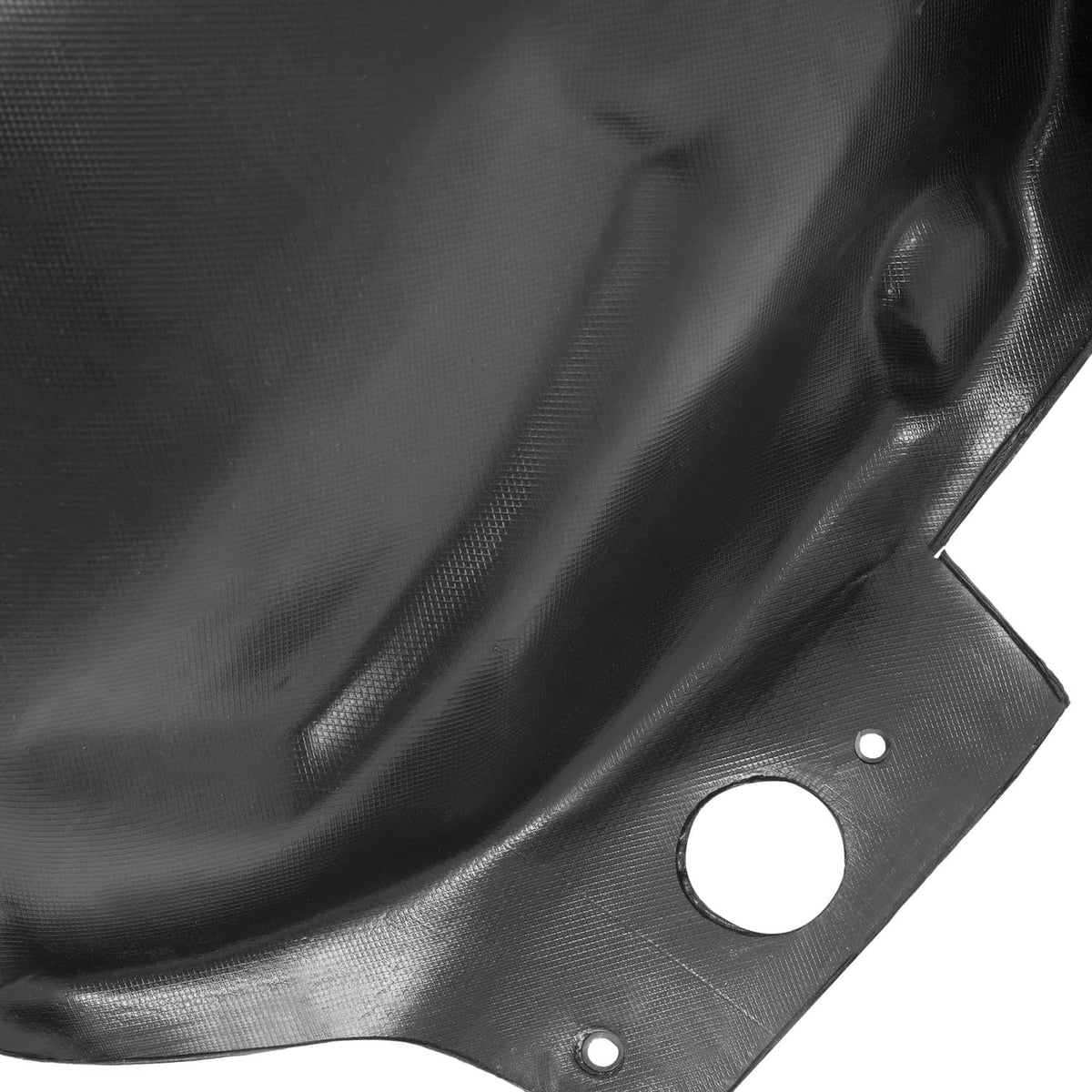 Solid Spare Front Inner Fender Liner Set PE Black For Ford F-250/F-350 Super Duty 2011-2016