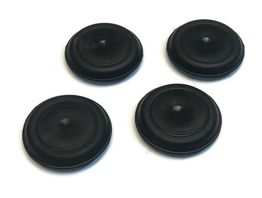 Solid Spare (4) Rubber Body Floor DRAIN PLUGS for Jeep CJ5 CJ7 CJ8 Wrangler YJ Cherokee XJ