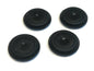 (4) Rubber Body Floor DRAIN PLUGS for Jeep CJ5 CJ7 CJ8 Wrangler YJ Cherokee XJ