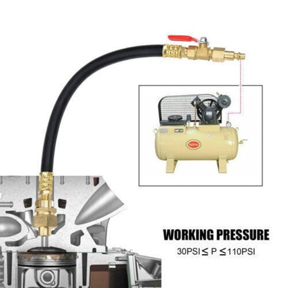 Solidspare For GM Chevy LS LS1 Engine Valve Spring Compressor & Air Valve Holding Hose Tool