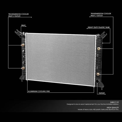 Solidspare Radiator for Chevy Silverado 2500 HD Silverado 3500 HD GMC Sierra 2500 22900479