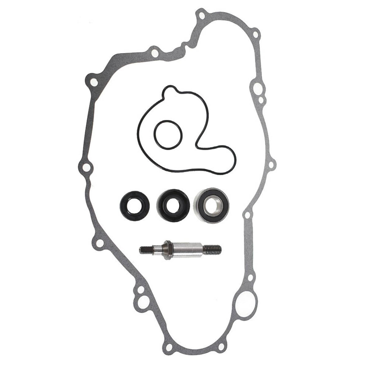 Solidspare Water Pump Repair Bearing Seals Gasket Kit For Yamaha YFZ 450 2004 2005-2013