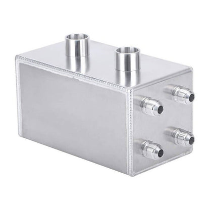Solidspare Series Oil Catch Can For Honda Civic Acura Integra 4 Port -10AN With Hoses Pro