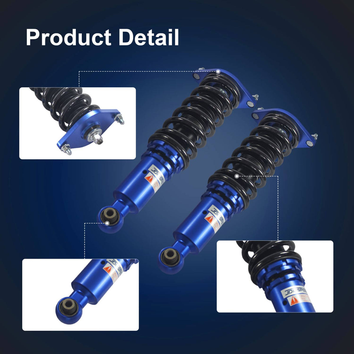 Solidspare Full Coilovers Kits For 2008-2013 Subaru Impreza Coil Springs Suspension Struts
