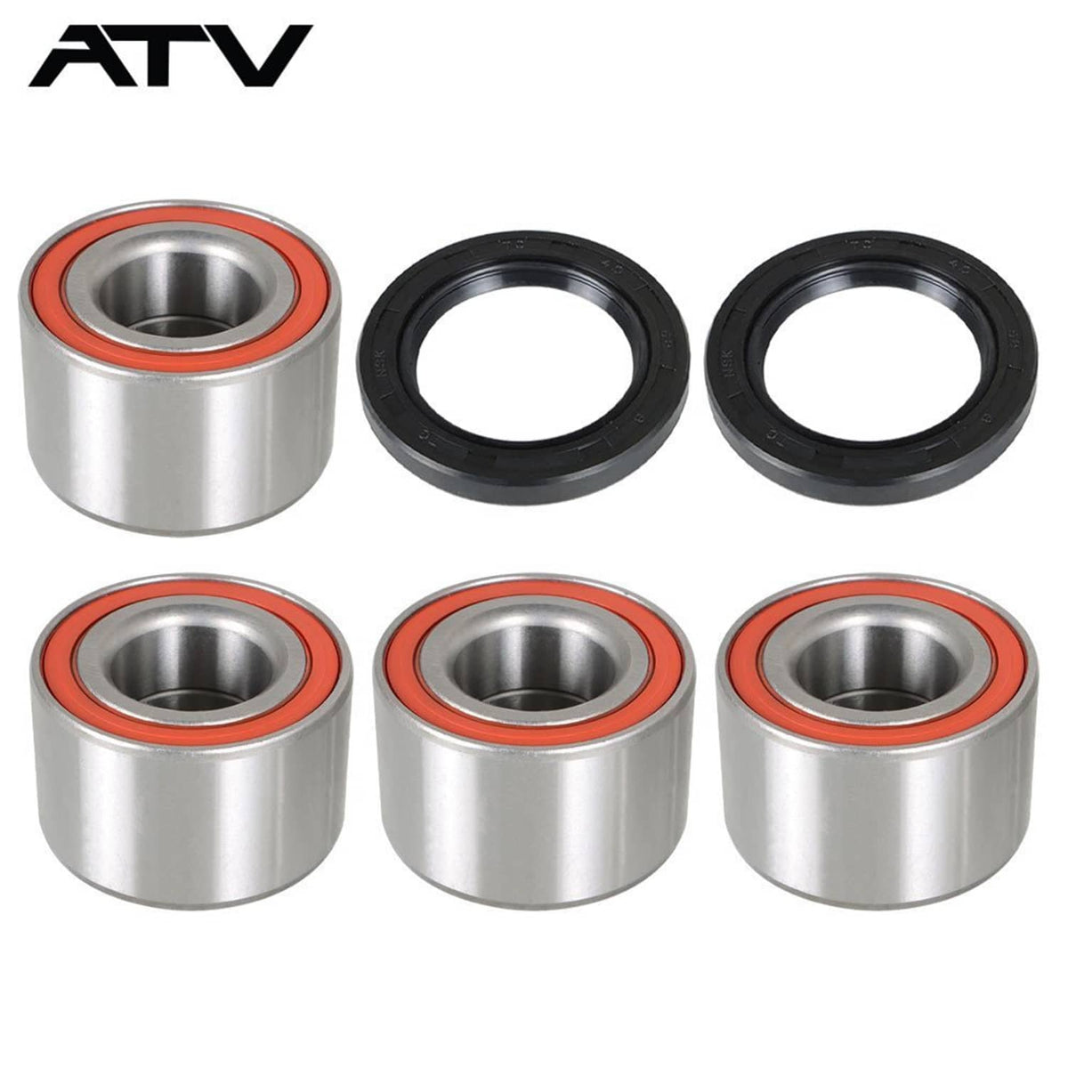 Solidspare 4 Wheel Bearings & Seals For Can-Am Renegade/Commander/Maverick 1000 850 800 570