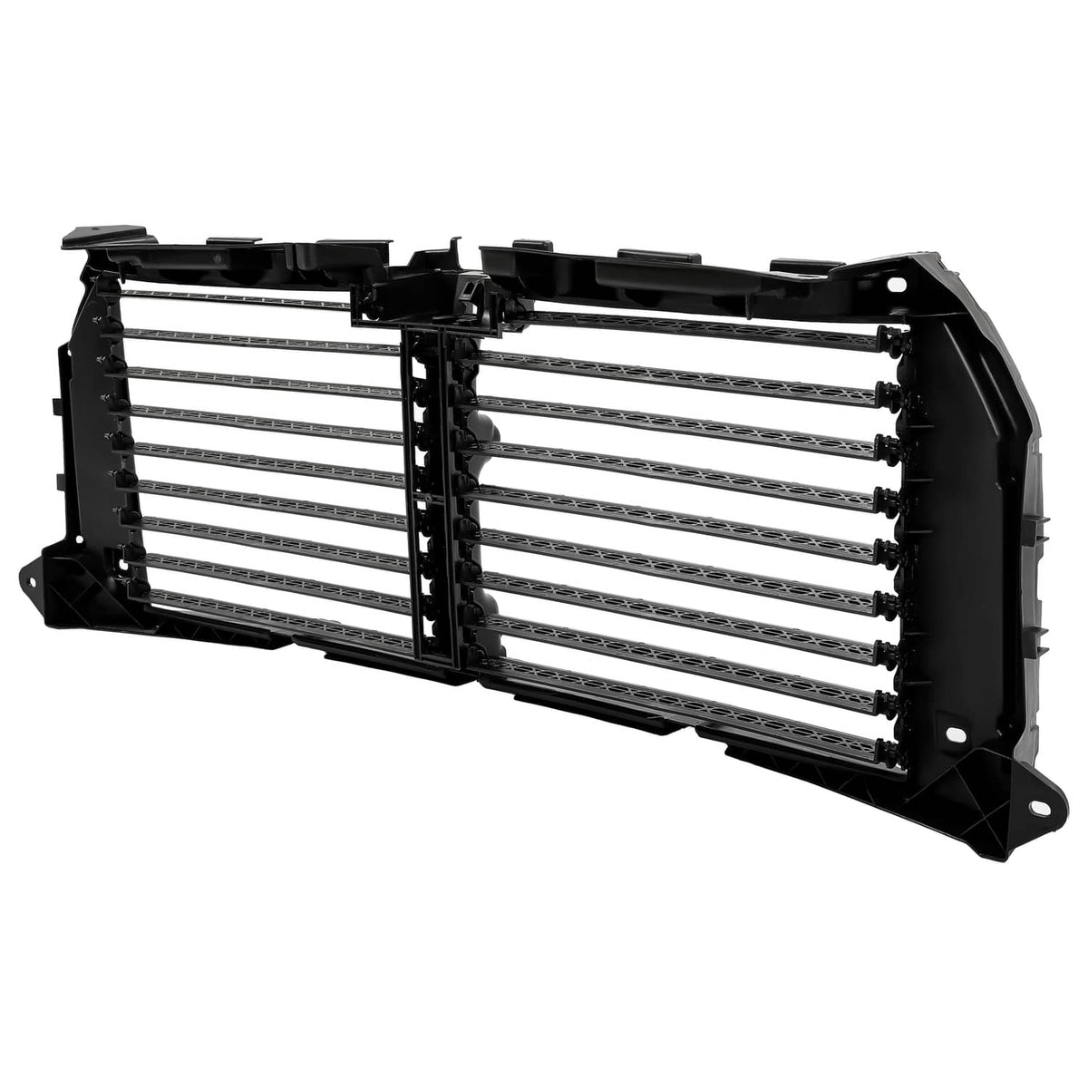Solid Spare Upper Radiator Grille Air Shutter Control Assembly For Ford F-150 F150 2015-2017