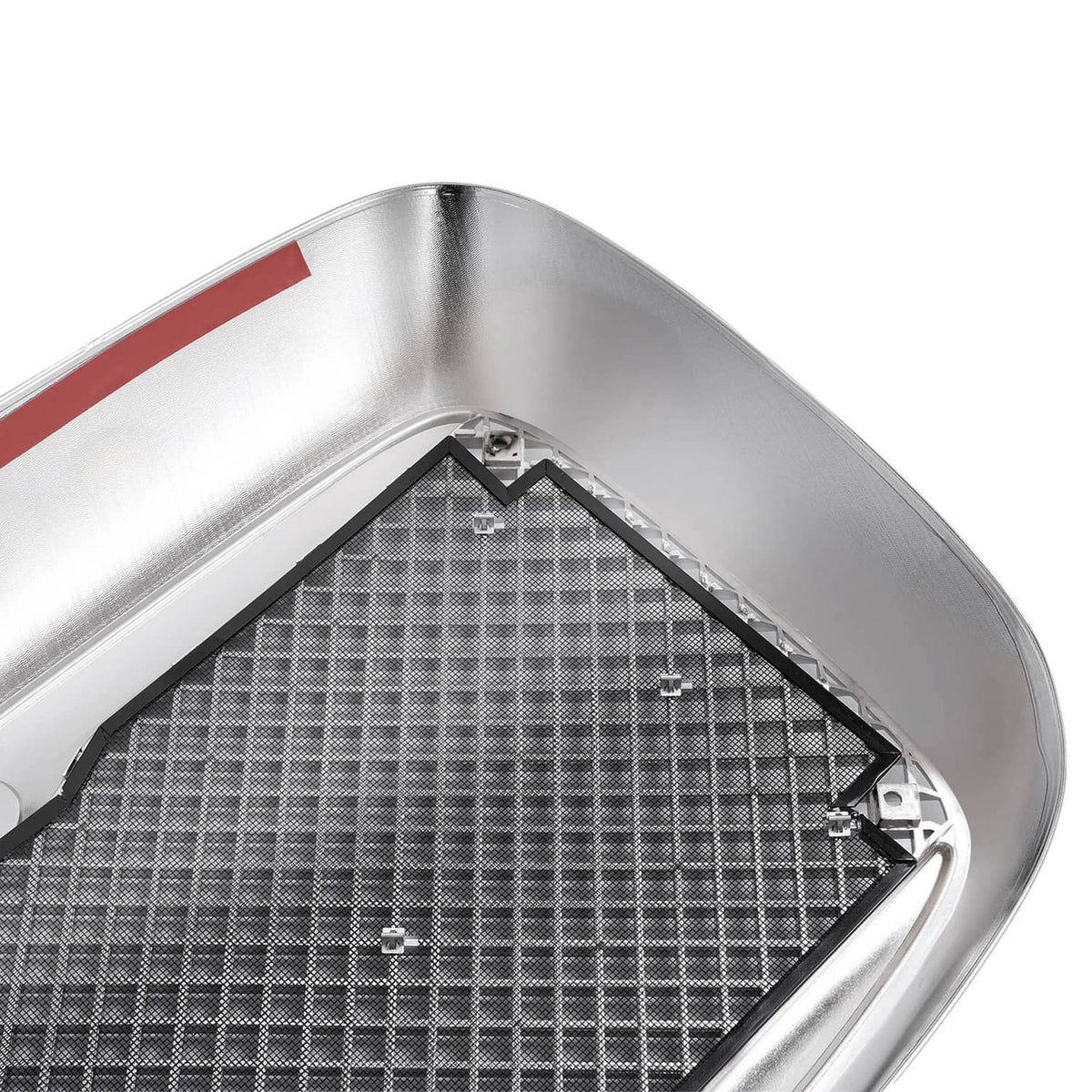Solid Spare Fits 00-12 Freightliner Columbia Front Grille W/BUG Screen Chrome Mesh Style