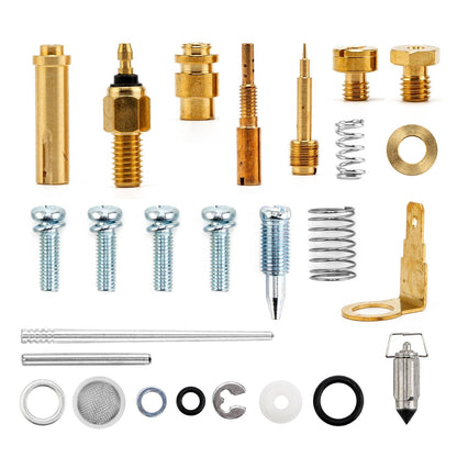 Solidspare Carburetor Rebuild Kit with Intake Manifolds For Yamaha V Star 650 XVS650 98-16