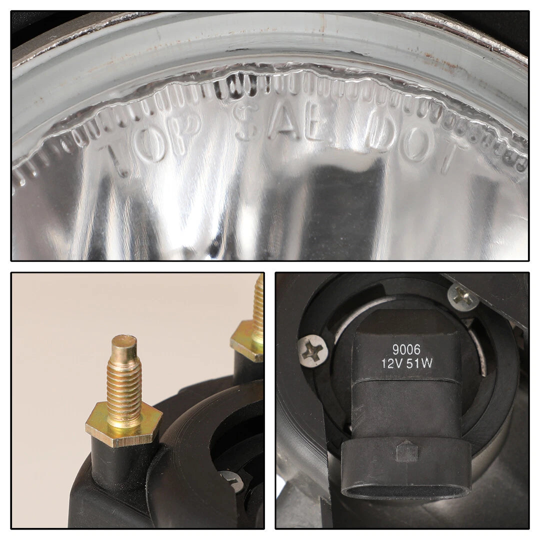 For Subaru Forester 2009 2010 2011-2013 Front Bumper Clear Lens Fog Lights Lamps