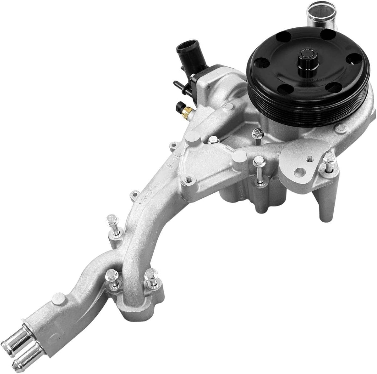 Solidspare Water Pump w/Thermostat for 14-20 Chevy Silverado 1500 GMC Sierra Cadillac CTS