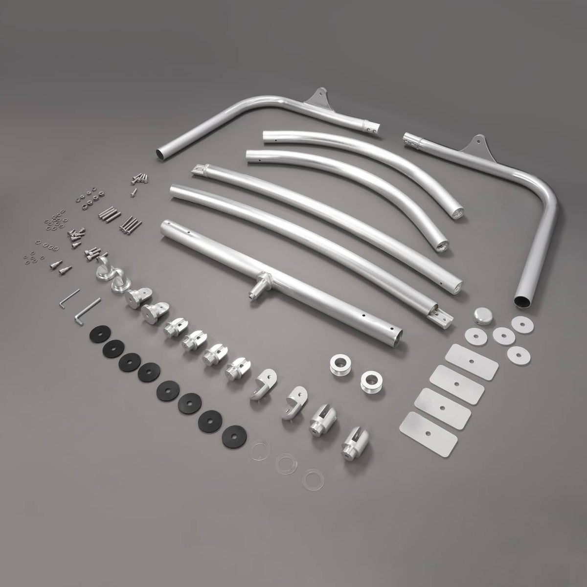 Solidspare Wakeboard Tower durable 2.25" Aluminum Tubing Fits most Boats From 62"-103" Wide