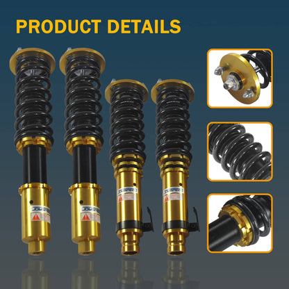 Solidspare Coilovers Struts Shock Suspension Kit For 2003-2007 Honda Accord 04-08 Acura TSX
