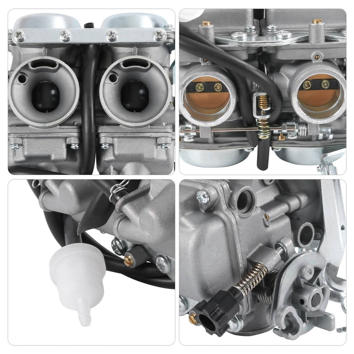 Solidspare Motorcycle Carburetor Dual Carb For Honda Rebel CA CMX 250 C CMX250 CA250