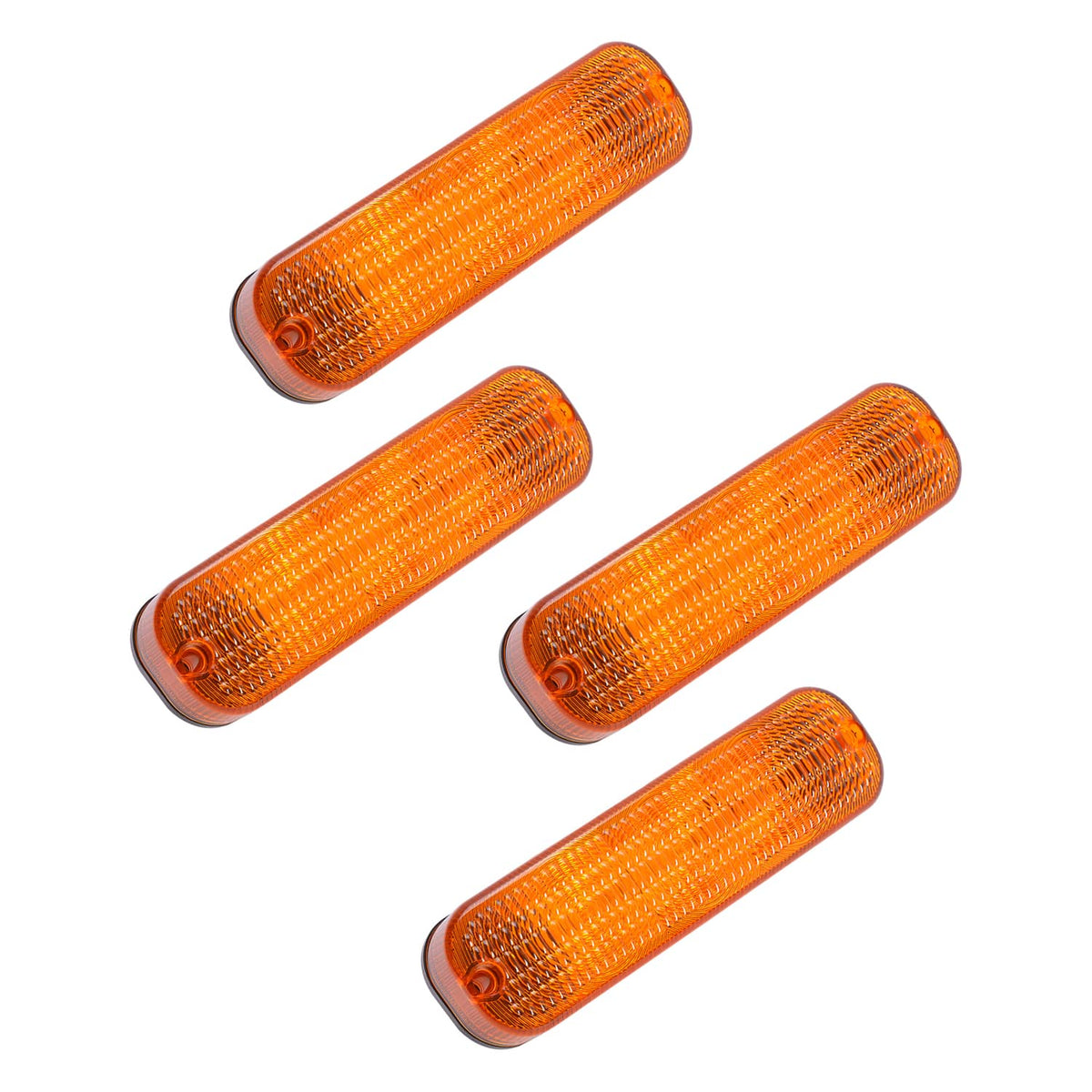 Solidspare 4 LED Amber Flashing Cab Lights For John Deere 30 Series 4030 4230 8450 #AR60250