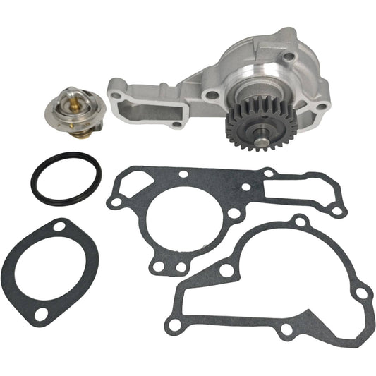 Solid Spare Water Pump 49044-2066 with Gasket Thermostat Fit Kawasaki Mule 3000 2007 & Prior