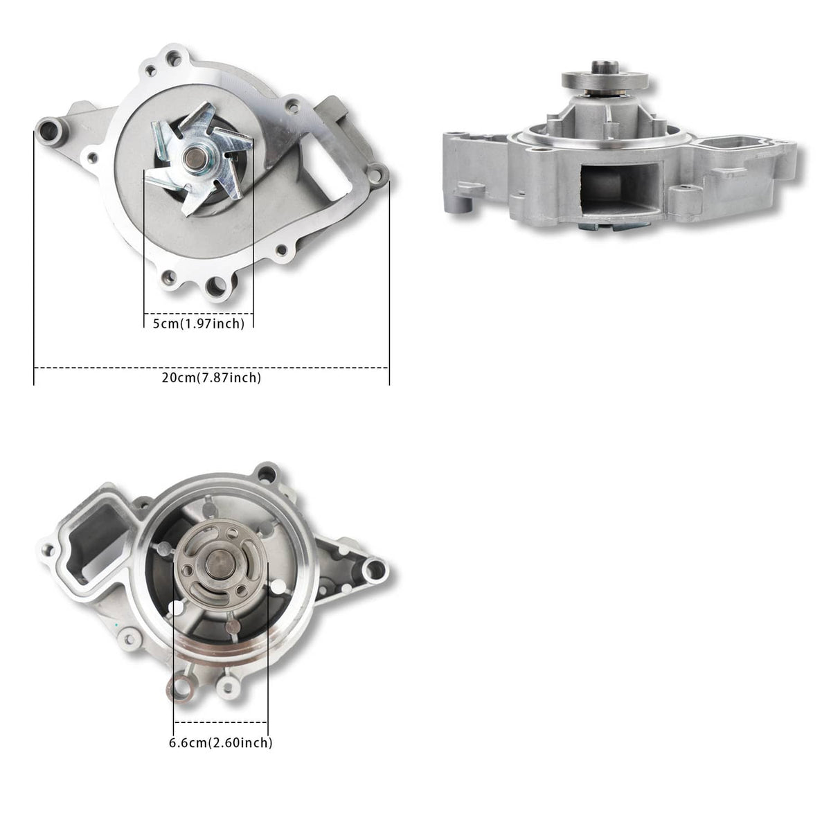 Solidspare For 09-17 GM 2.4L Ecotec Timing Chain Kit VCT Selenoid Actuator Oil Water Pump