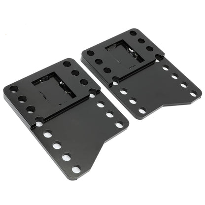 Solidspare Universal Black Steel Snowplow part Mount Drop Brackets Lift Extension Kit