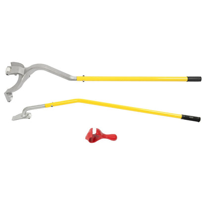 Solid Spare Tire changer Tire Mount Demount Tool Tubeless Truck 17.5"to 24.5" Powder Coated