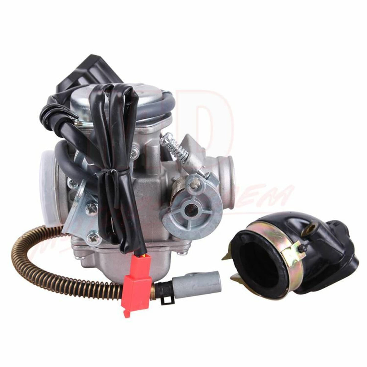 Solidspare Carburetor Carb w/ Intake manifold For Chinese GY6 Scooter Go Kart 150 150CC