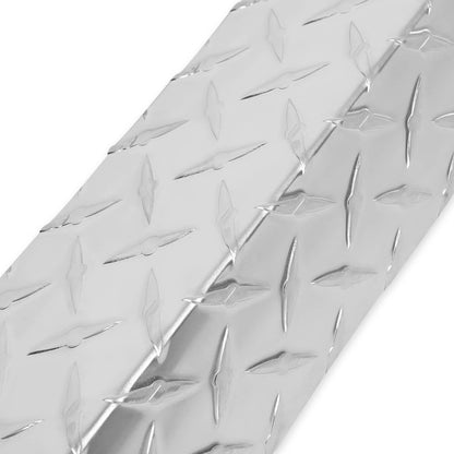 Solidspare For EZGO TXT 1994-2013 Golf Cart Aluminum Diamond Plate Rocker Panel Side Cover