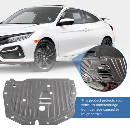 Solidspare Engine Splash Guard Under Car Shield Cover Board Fits 2016-2021 Civic Honda