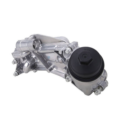 Solidspare 93186324 Engine Oil Cooler Filter Housing Assembly for Chevy Cruze Aveo 1.6L 1.8