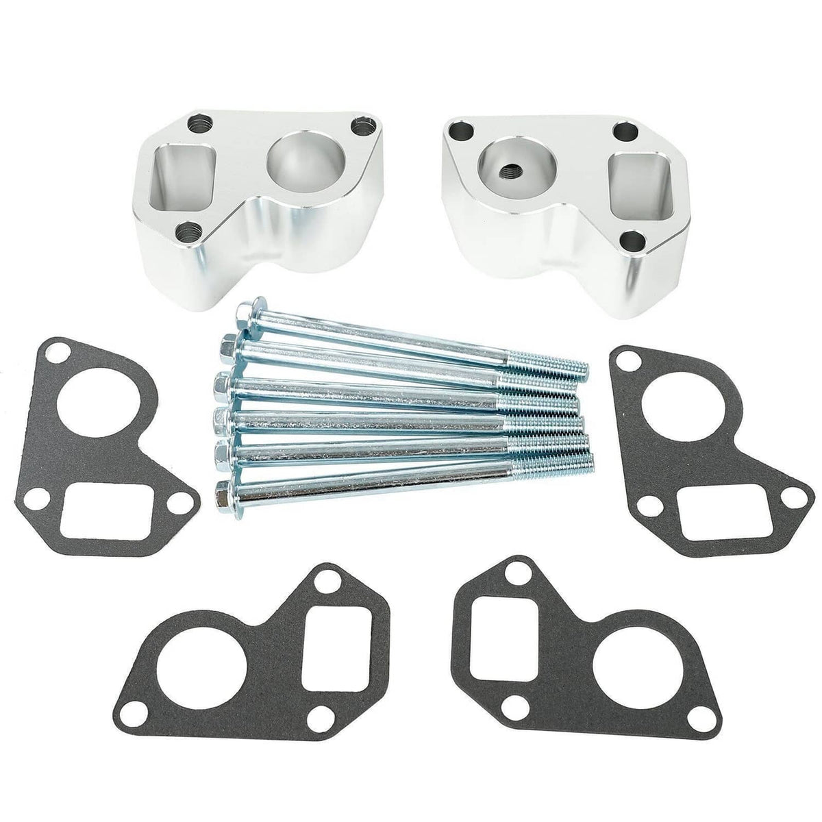 Solidspare 1.5'' Thick Water Pump Spacer Adapter Swap Kit Fit for Chevy Camaro LS LS1 Truck