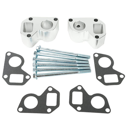 Solidspare 1.5'' Thick Water Pump Spacer Adapter Swap Kit Fit for Chevy Camaro LS LS1 Truck