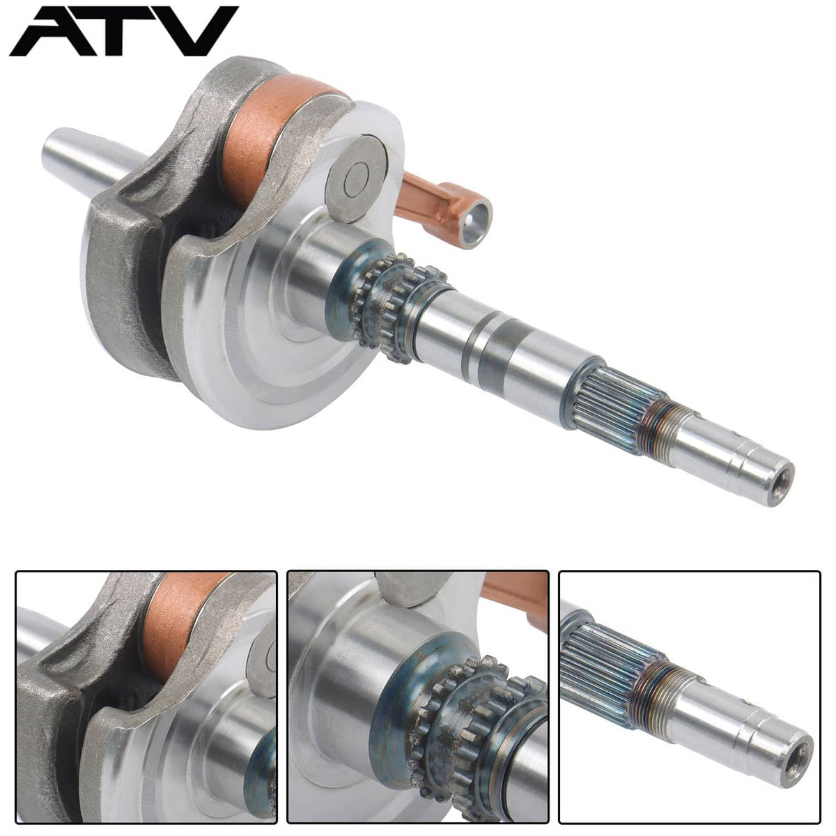 Solidspare Crankshaft Bottom End Replacement Kit For Honda TRX250 Recon 2x4 4x4 02-14
