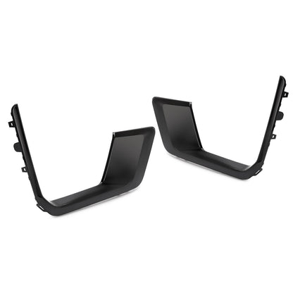 Solid Spare Fog Light Molding Trim Bezel For GMC Yukon/XL 2021-2024 Driver Passenger Side